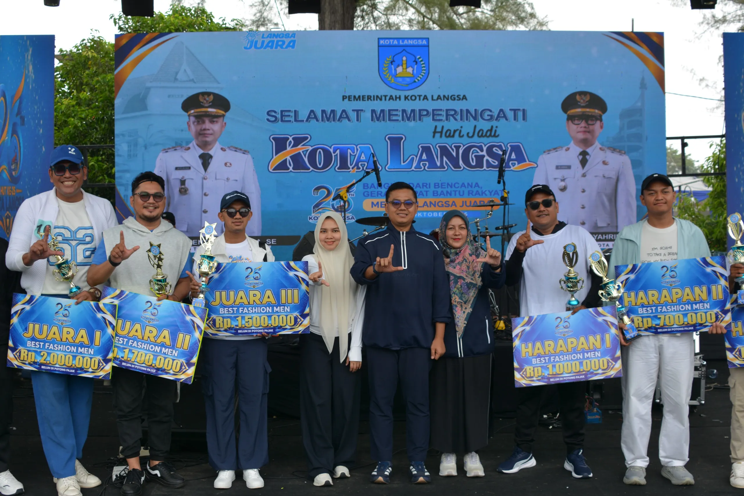 Spesial HUT ke-25 Kota Langsa, FCD Banjir Hadiah Puluhan Juta