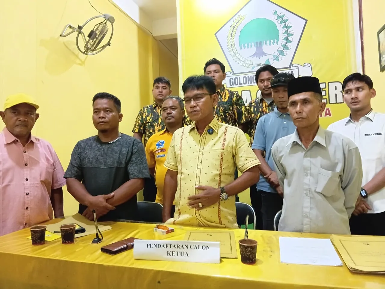 Fajri Munte - Syafnial Kandidat Ketua DPD II Golkar Subulussalam