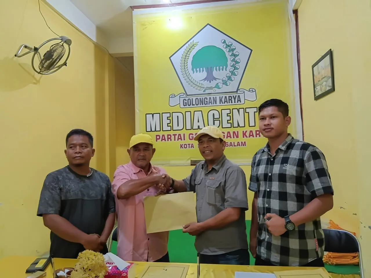 Fajri Munte - Syafnial Kandidat Ketua DPD II Golkar Subulussalam
