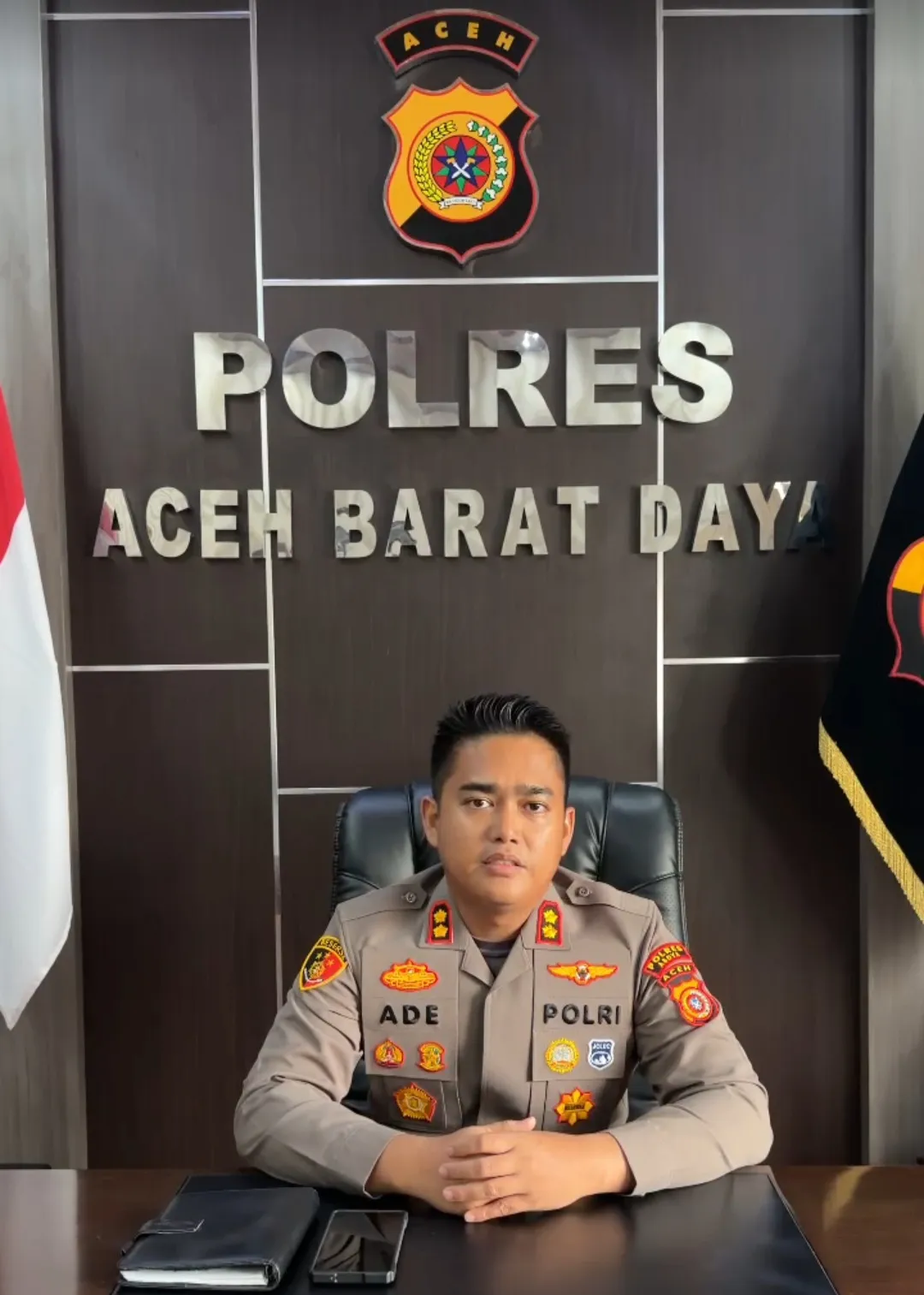 Kabut Asap Ancam Kesehatan, Kapolres Abdya Ingatkan Warga Jangan Abai