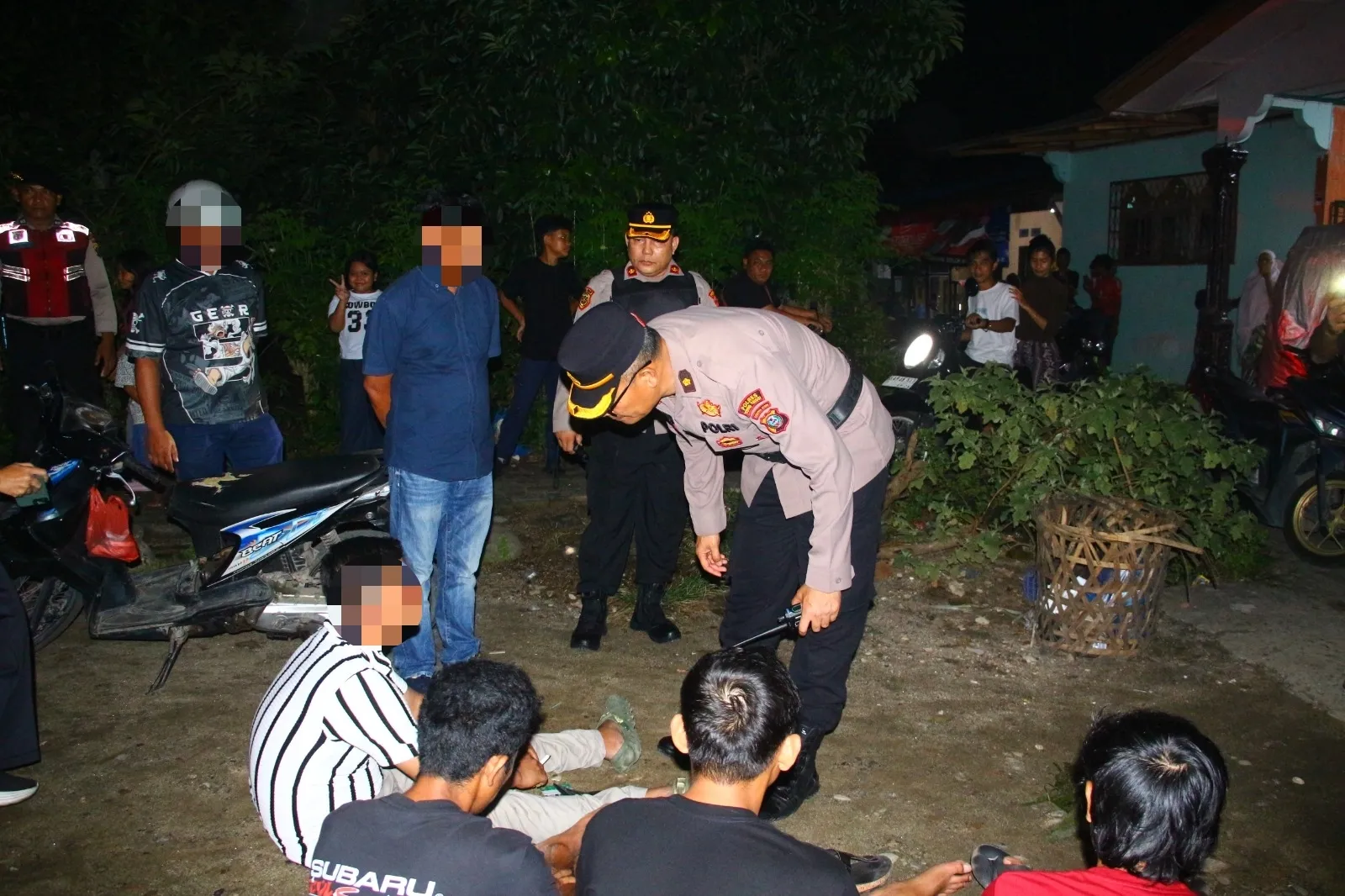 Dua Hari Operasi Narkoba Polres Tebingtinggi, 5 Pria Diamankan, Ganja 7,12 Gram Disita