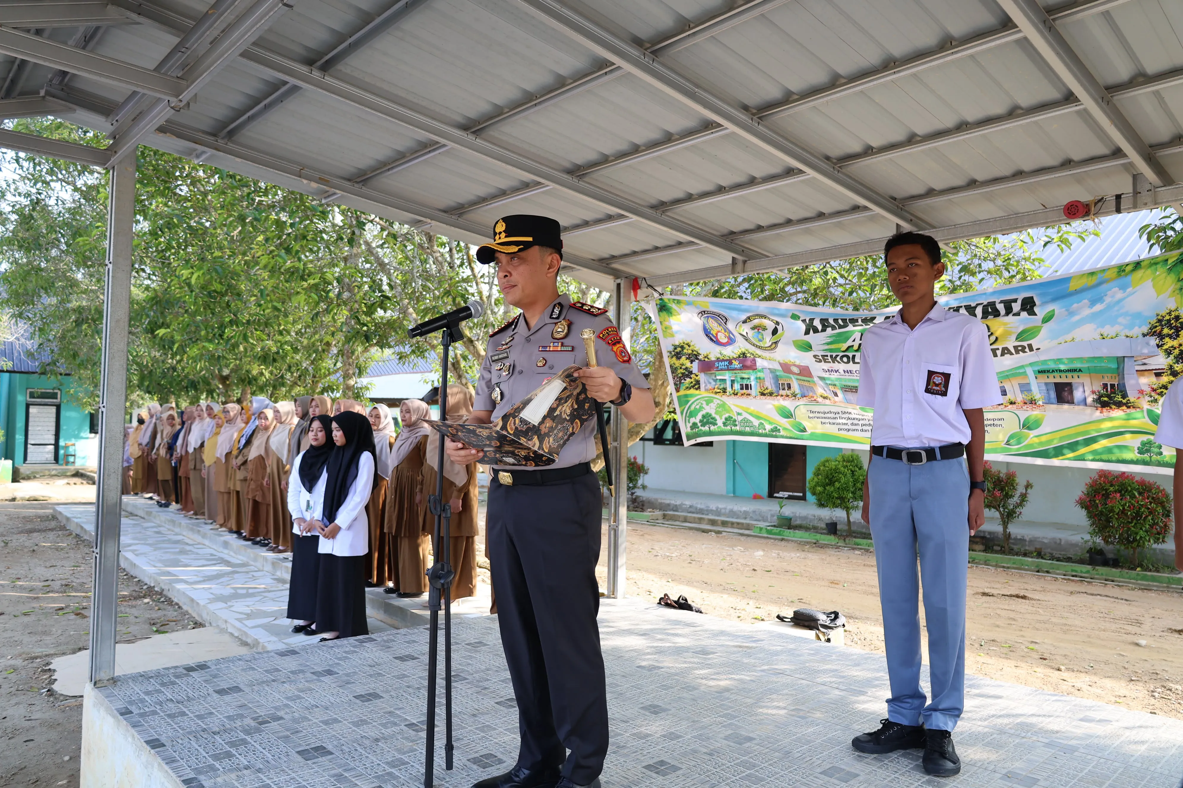 Menyiapkan Generasi Muda Yang Berintegritas Jadi Perhatian Polres Aceh Tamiang