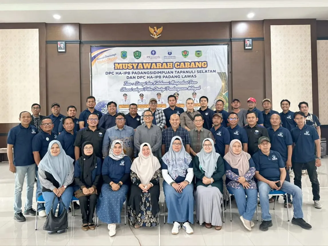 Muscab HA IPB Tabagsel, Dorong Alumni Jadi Mitra Strategis Pembangunan
