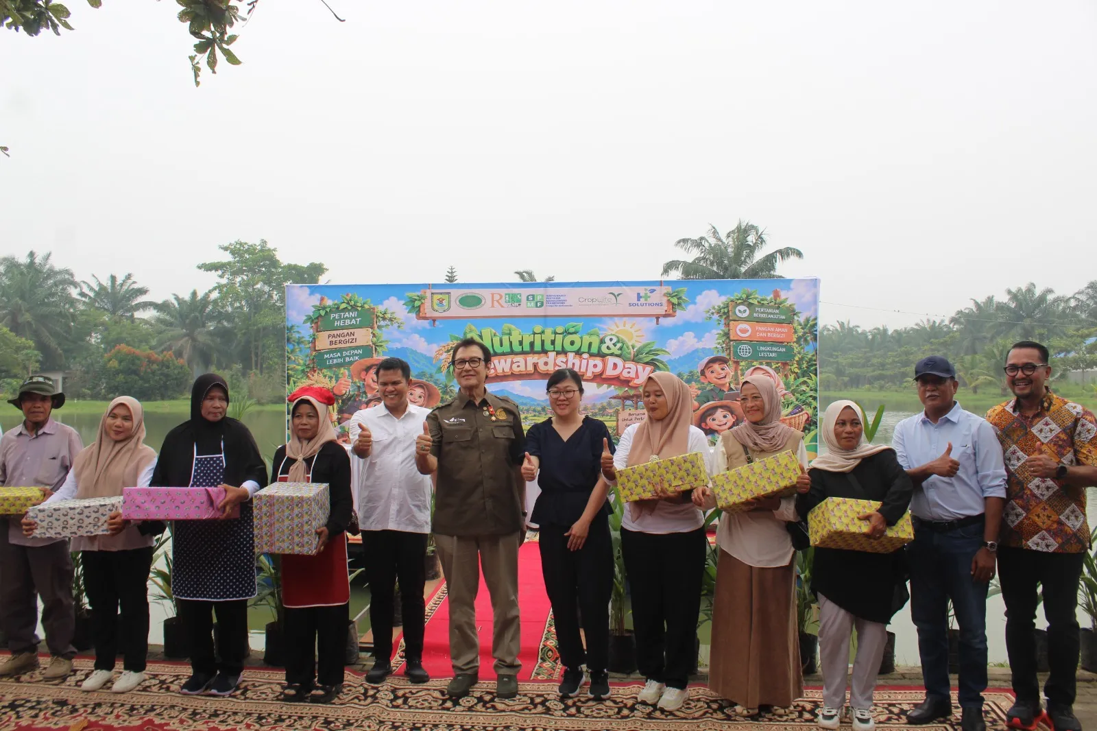 Dari Sawah ke Meja Makan, Lebih dari 300 Petani dan Perempuan Tani Sergai Belajar Pertanian Berkelanjutan dan Gizi Keluarga