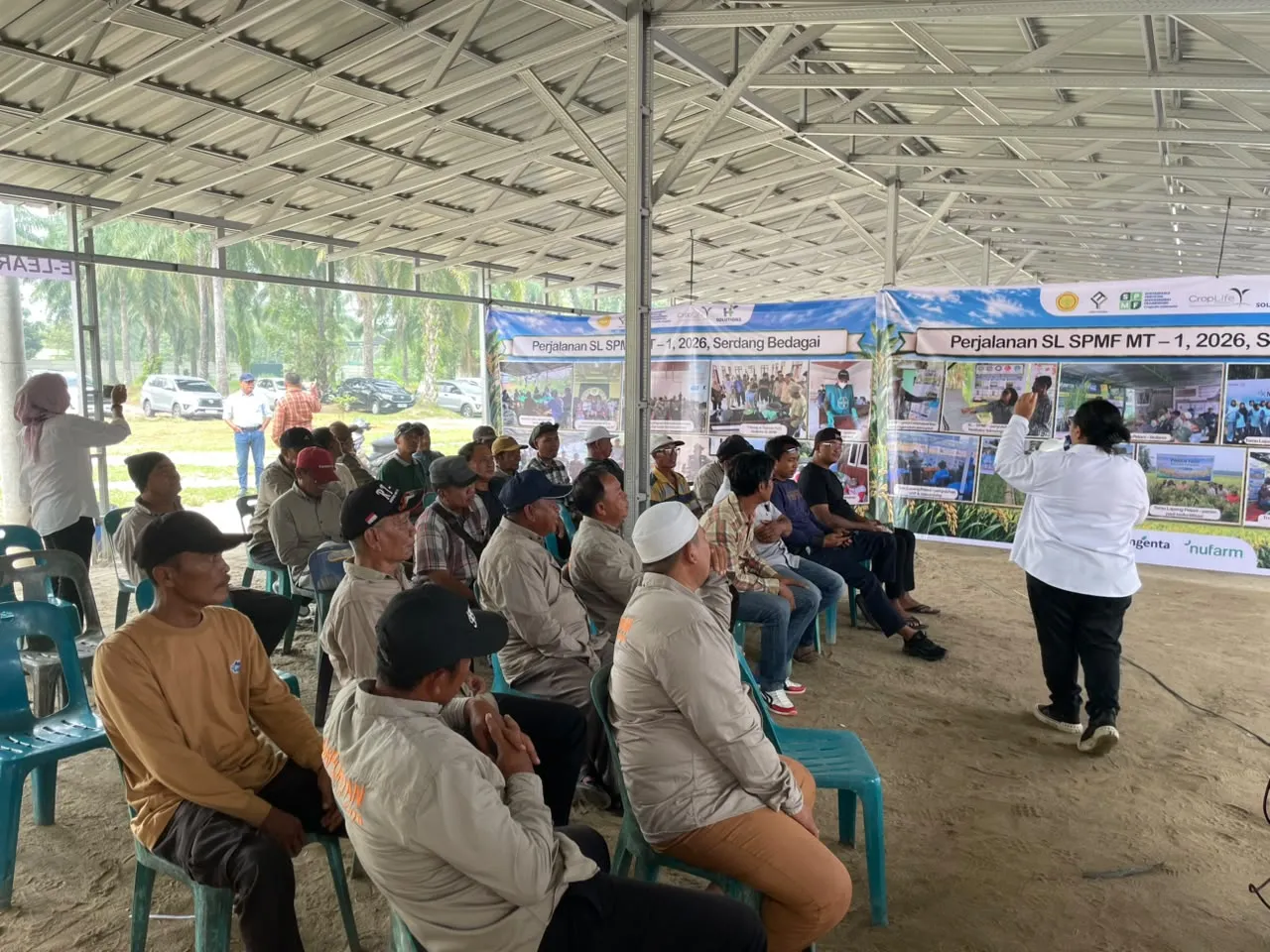 Dari Sawah ke Meja Makan, Lebih dari 300 Petani dan Perempuan Tani Sergai Belajar Pertanian Berkelanjutan dan Gizi Keluarga