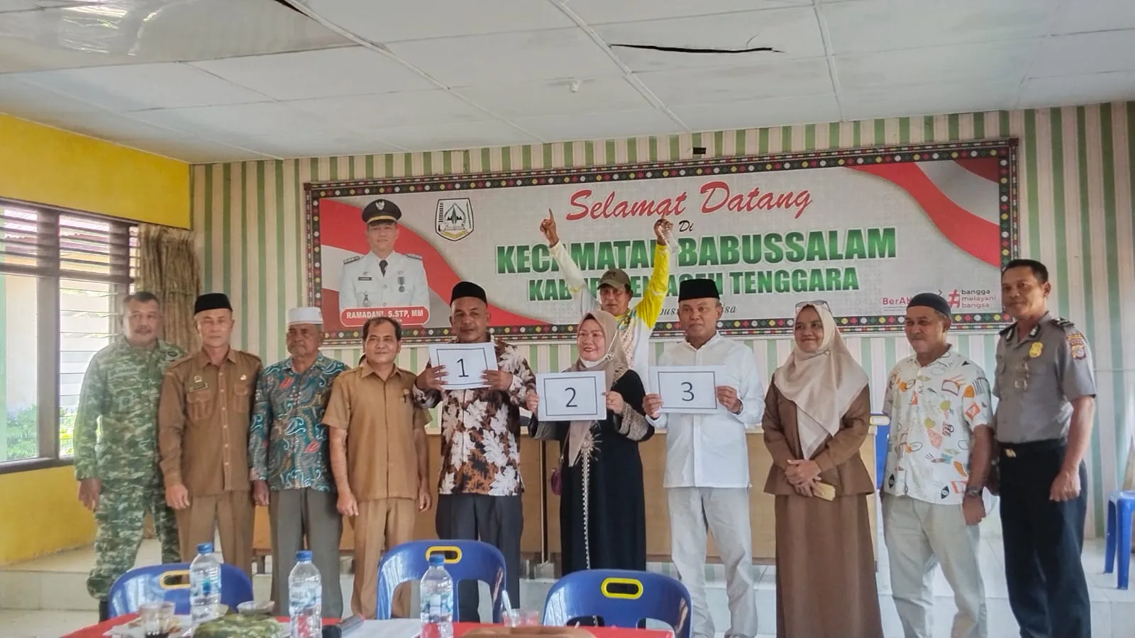 Tiga Calon Pengulu Kute Pulonas Cabut Nomor