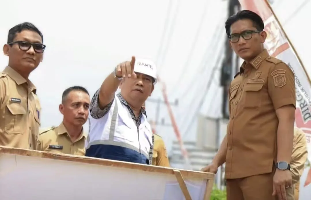 Wakil Wali Kota Binjai Tinjau Proyek Penataan Kabel Fiber Optik