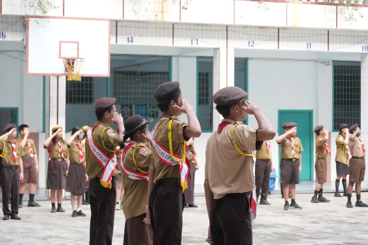 Polres Asahan Peduli Pendidikan di Perguruan Diponegoro Kisaran