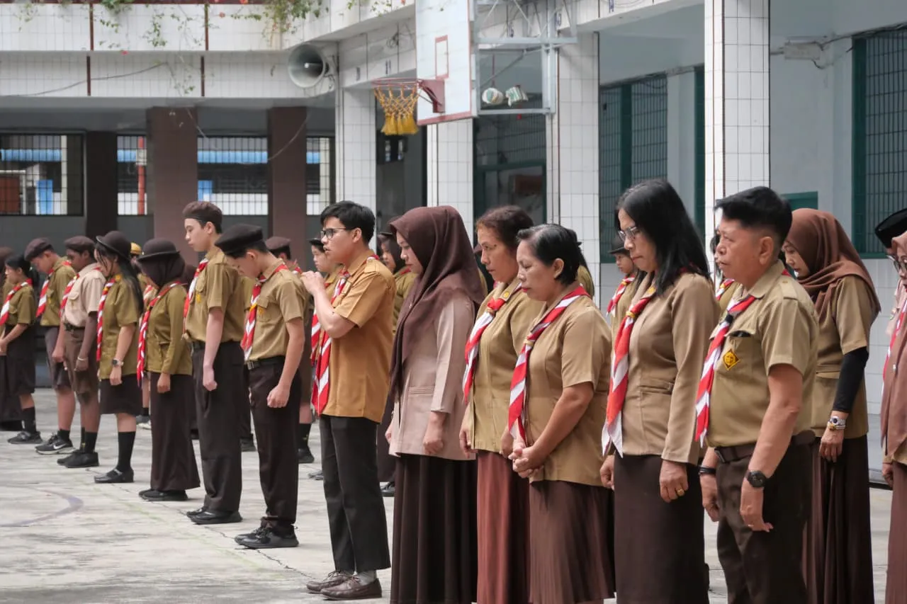 Polres Asahan Peduli Pendidikan di Perguruan Diponegoro Kisaran