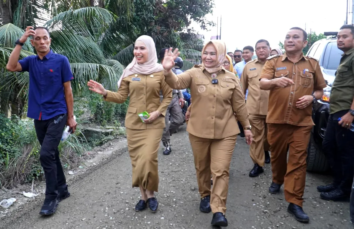 Tiorita Perkuat Infrastruktur Jalan, Ekonomi Warga Secanggang Makin Lancar