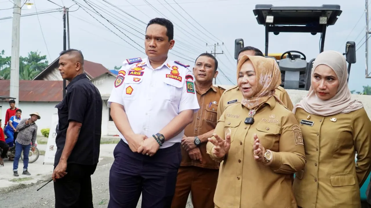 Tiorita Perkuat Infrastruktur Jalan, Ekonomi Warga Secanggang Makin Lancar