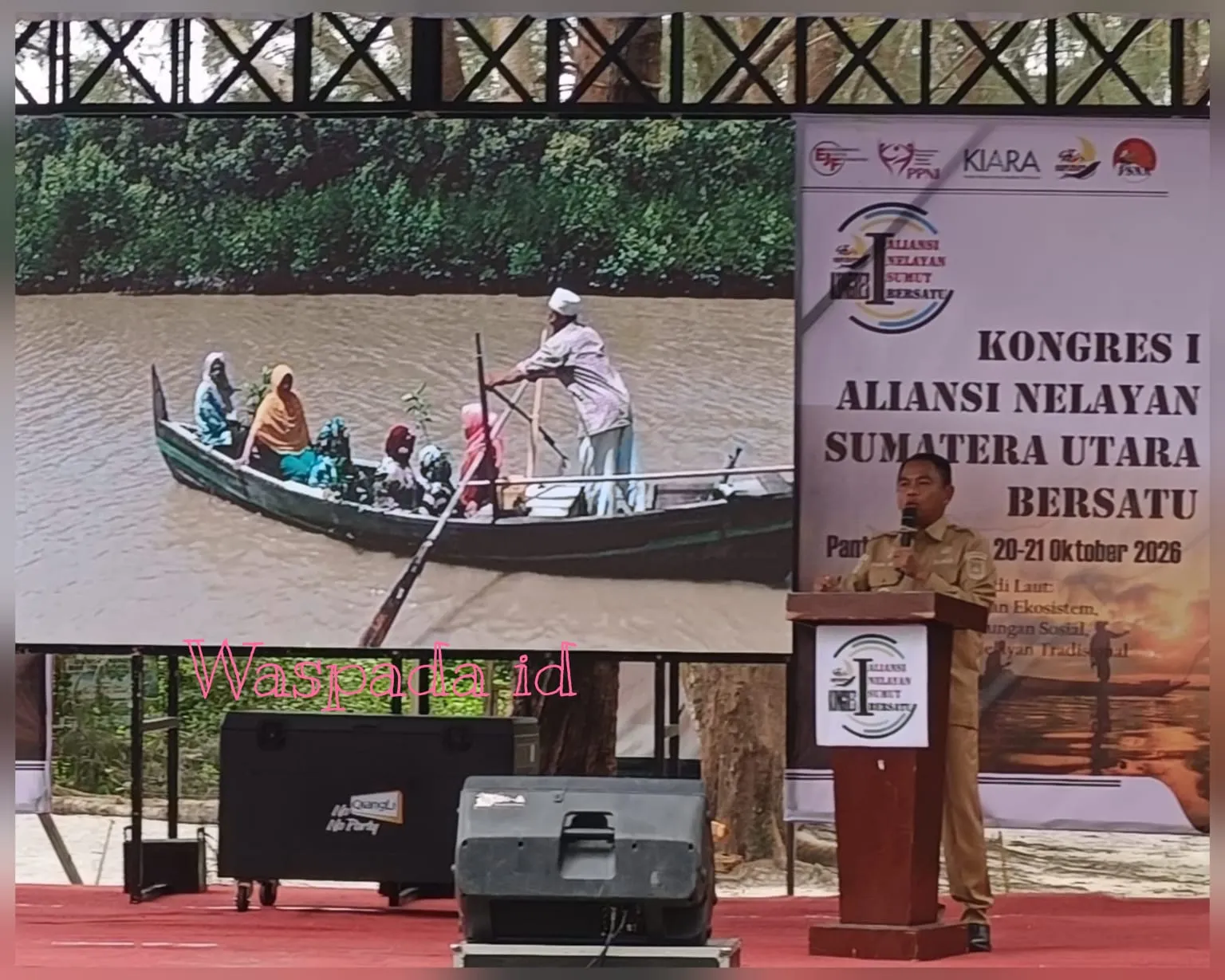 Kongres I Ansu Sumut, Bupati Sergai Sebut 150 KK Warga Bagan Kuala Belum Bersedia Direlokasi