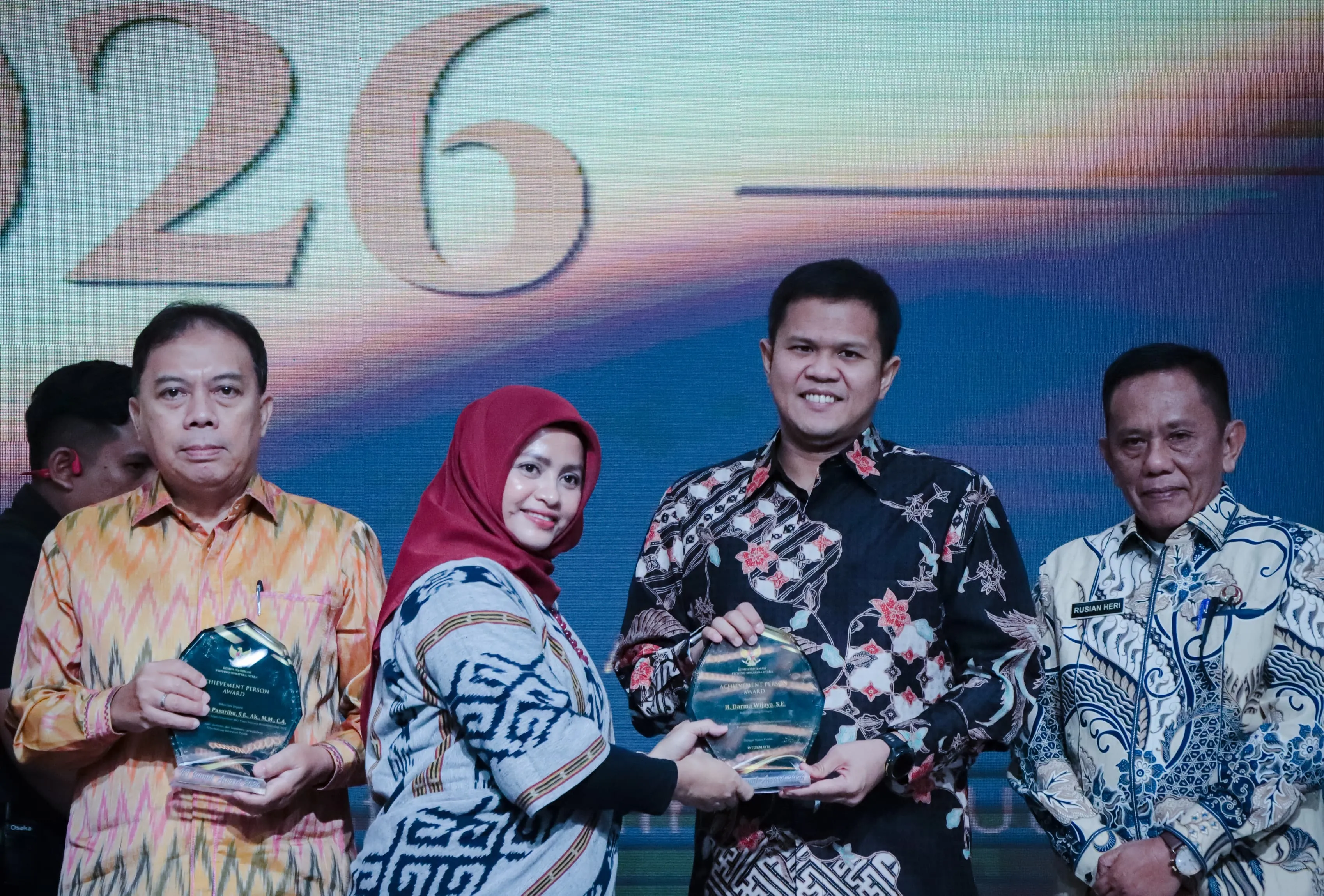 Sergai Raih Dua Penghargaan Komisi Informasi Sumut Award 2026