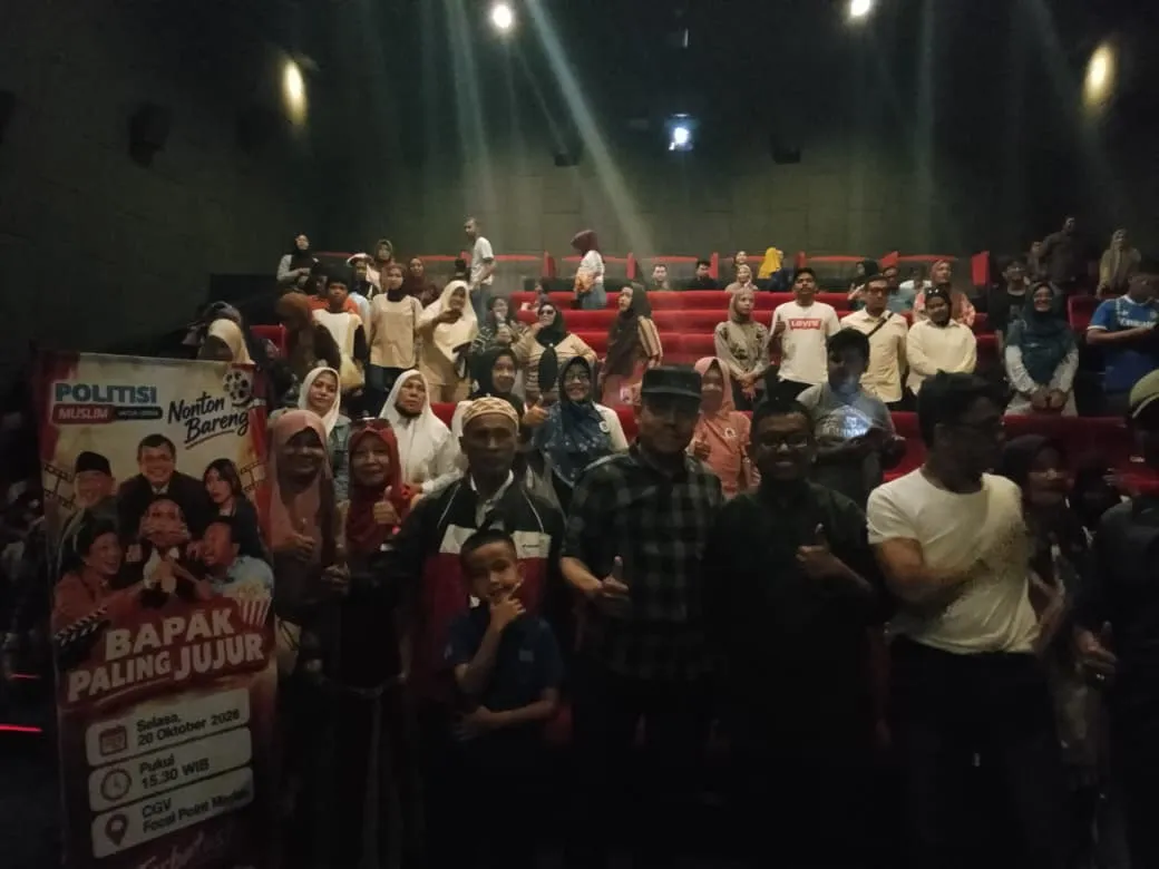 Politisi Muslim untuk Semua Gelar Nobar Film Bapak Paling Jujur, Hadirkan Pesan Integritas dan Kejujuran