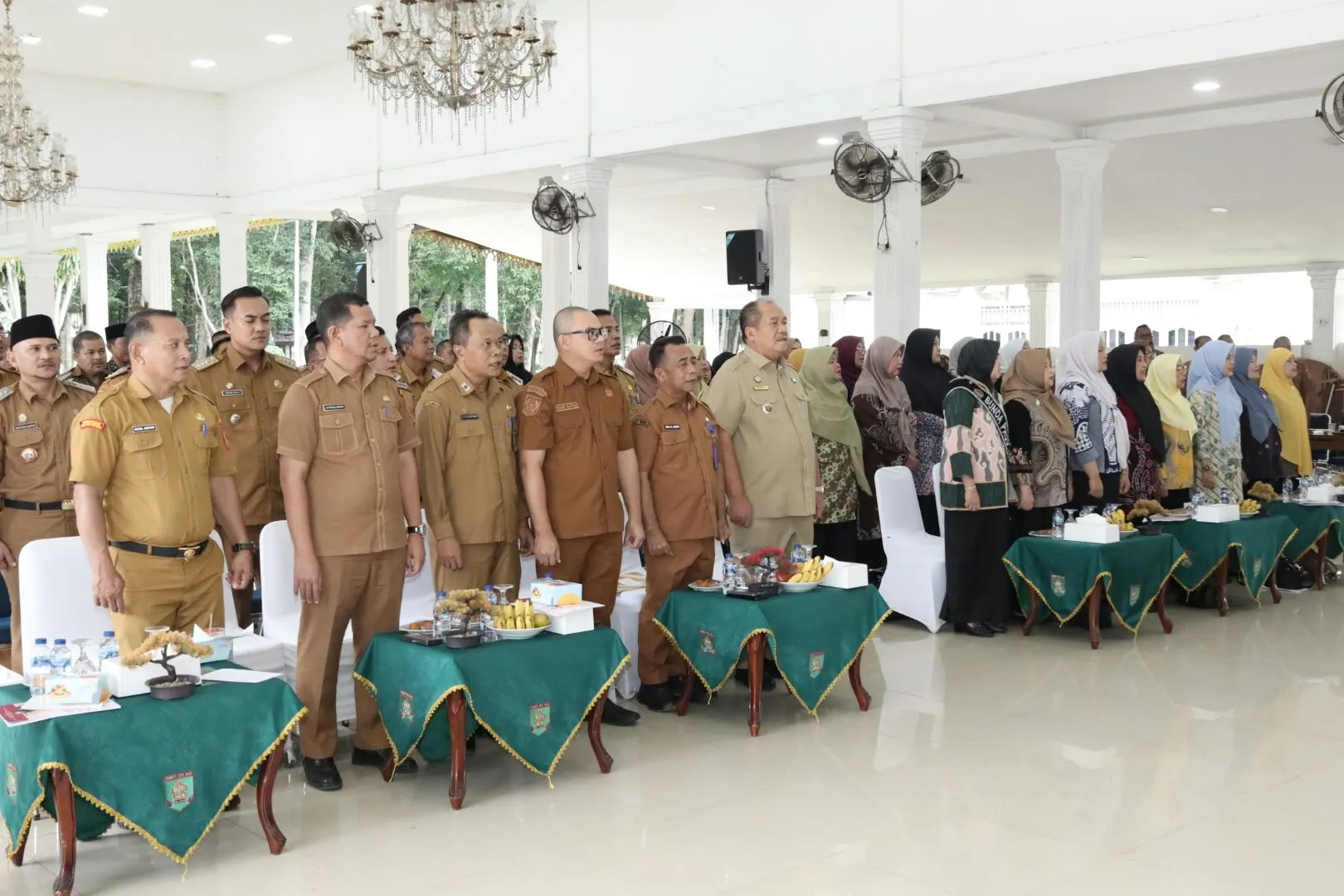 Bupati Asahan Hadiri Pengukuhan Pokja dan Pelantikan Bunda PAUD Se-Kecamatan