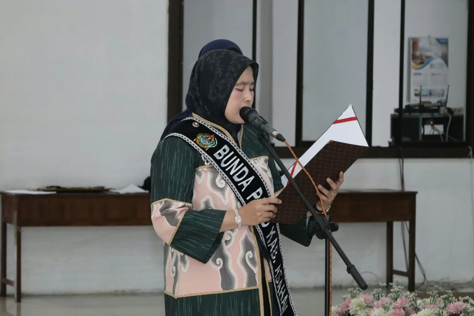 Bupati Asahan Hadiri Pengukuhan Pokja dan Pelantikan Bunda PAUD Se-Kecamatan