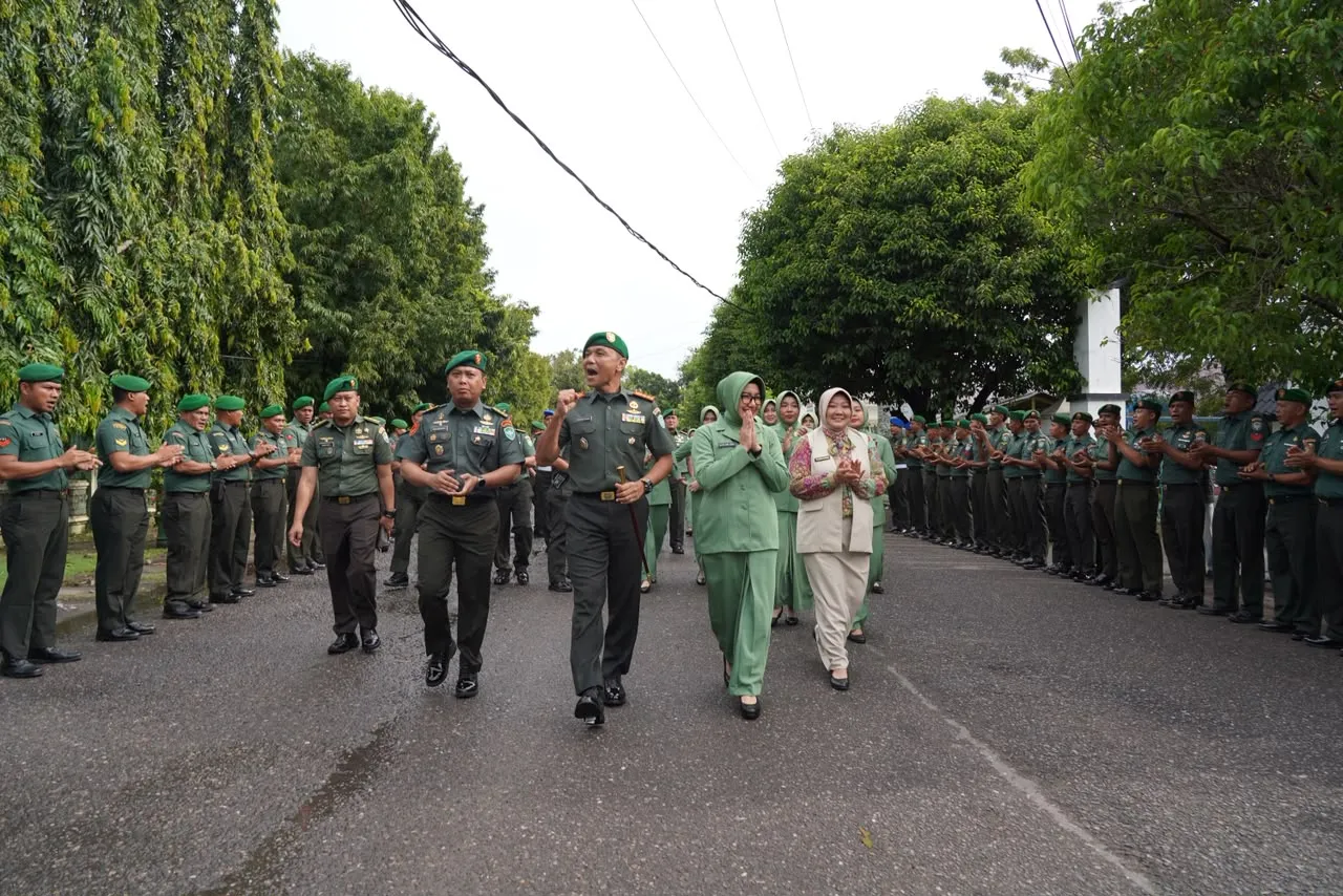 Lepas Sambut Danrem 011/Lilawangsa, Tradisi Militer dan Adat Aceh Berpadu