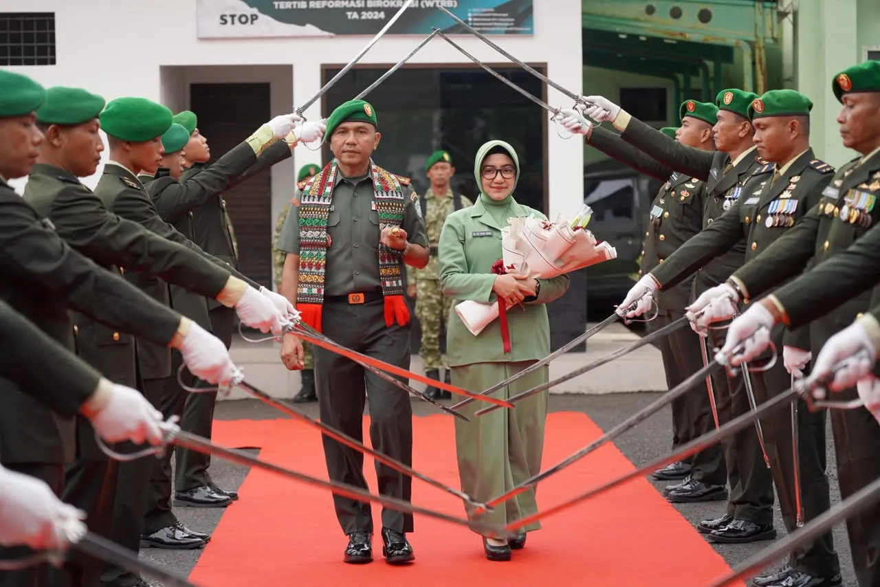 Lepas Sambut Danrem 011/Lilawangsa, Tradisi Militer dan Adat Aceh Berpadu