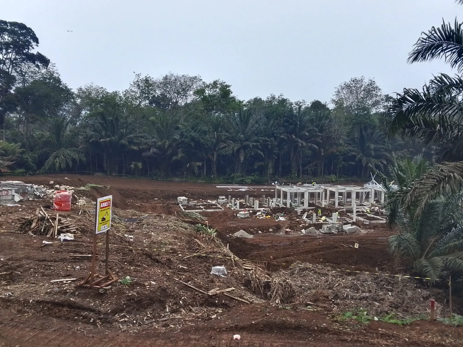 Huntap di Simarpinggan Rampungkan Relokasi 187 KK Korban Longsor Desa Tandihat