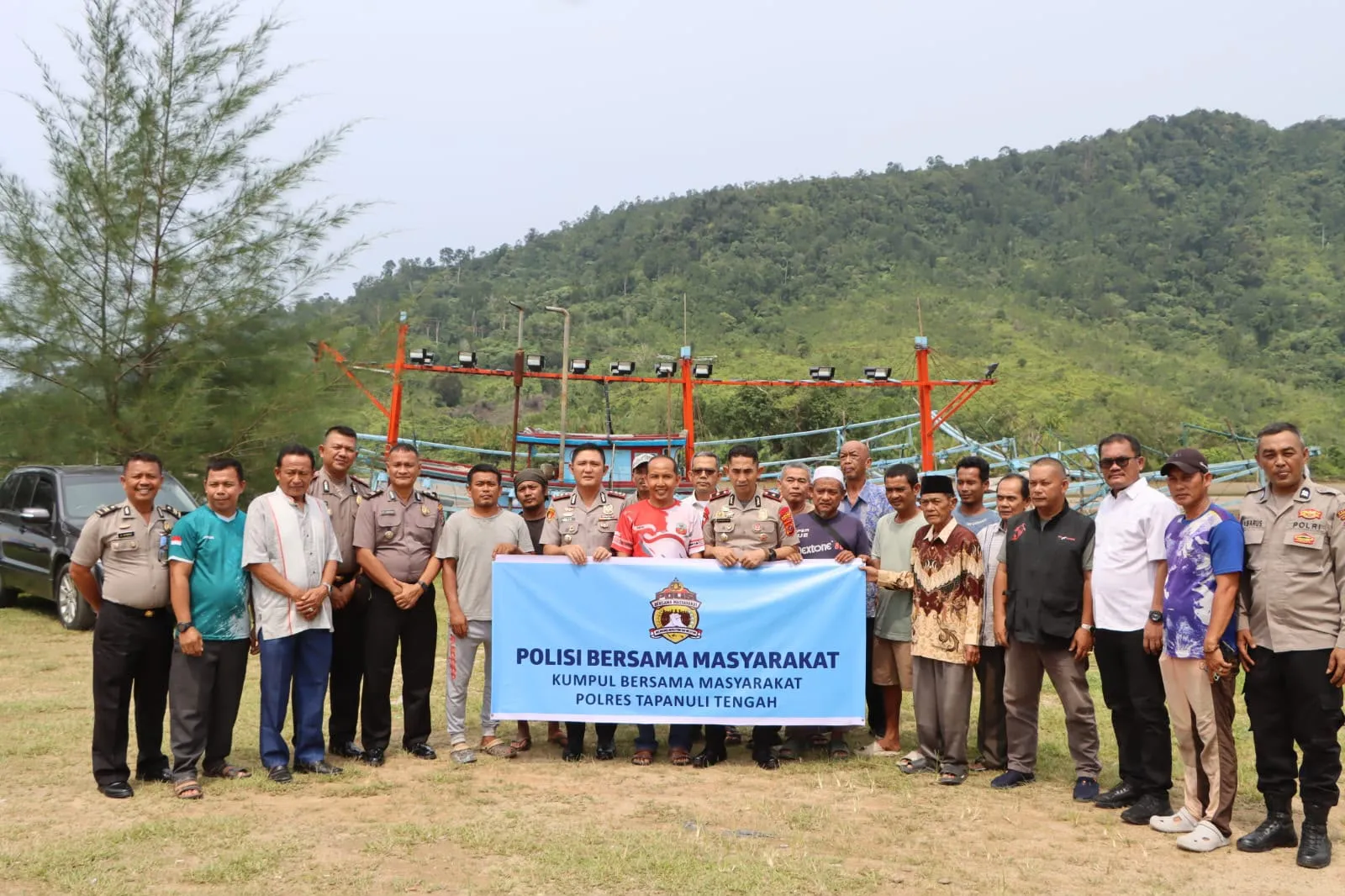 Kapolres Tapteng Ajak Warga Lubuk Tukko Baru Bersama Perangi Narkoba