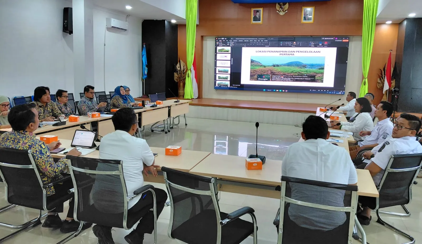 Pemkab Deliserdang dan BBWS Bahas Pemanfaatan Bendungan Lahan Lau Simeme