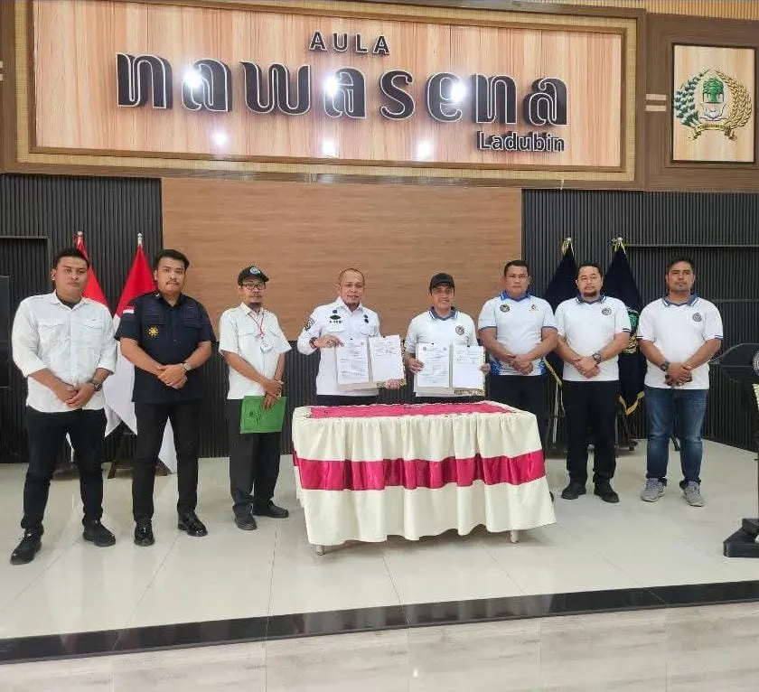 Lapas Binjai Perkuat Sinergi dengan DLH Melalui Perjanjian Kerja Sama