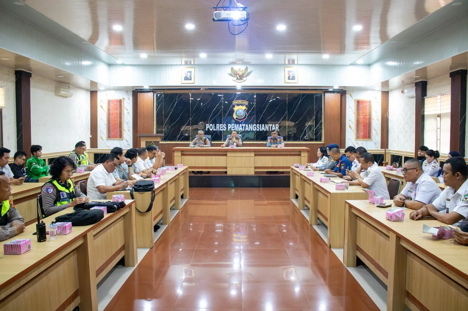 Polisi dan Pemko Pematangsiantar Matangkan Kesiapan Operasi Patuh dan Pengamanan Lilin Toba