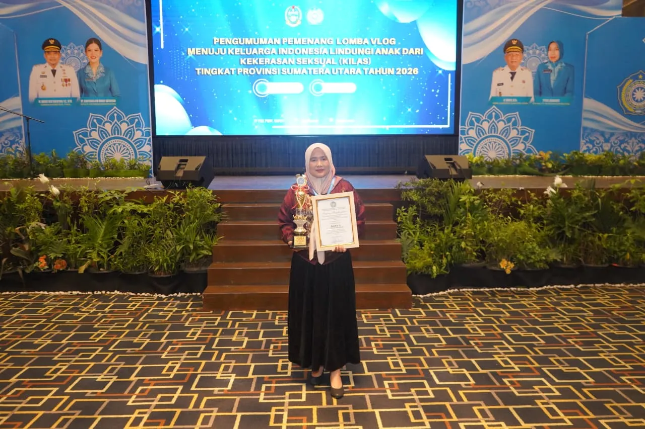TP PKK Kabupaten Asahan Raih Juara II Lomba Vlog KILAS Tingkat Sumatera Utara