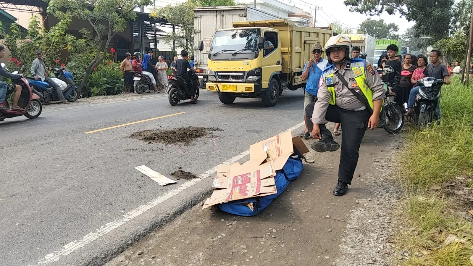 Wanita Tewas Laka Lantas di Jalinsum Sei Bamban Akibat Terlindas Truk, Ini Identitas dan Kronologinya