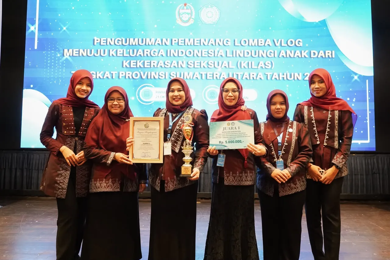 PKK Deliserdang Juara I Lomba Vlog KILAS 2026 Tingkat Provinsi Sumut
