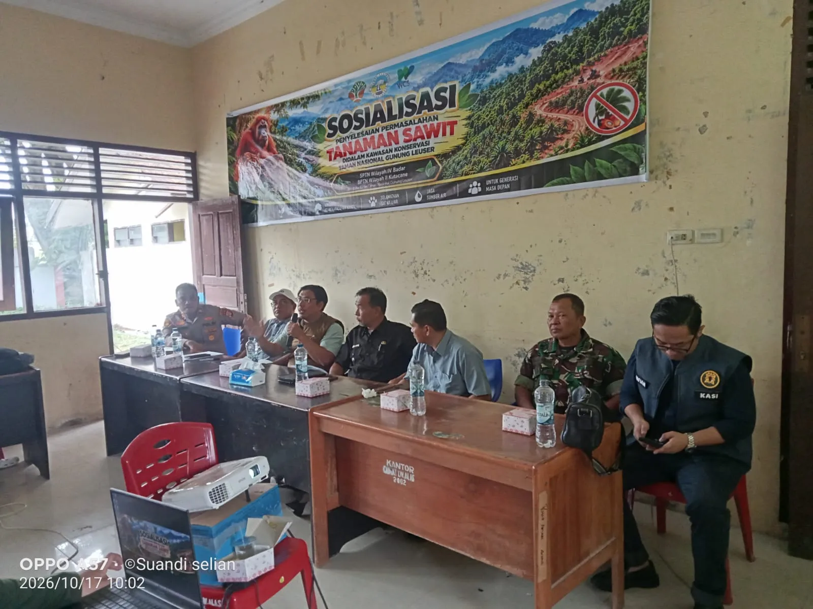 BBTNGL Komit Tetap Larang Tanaman Sawit Dalam Kawasan Hutan