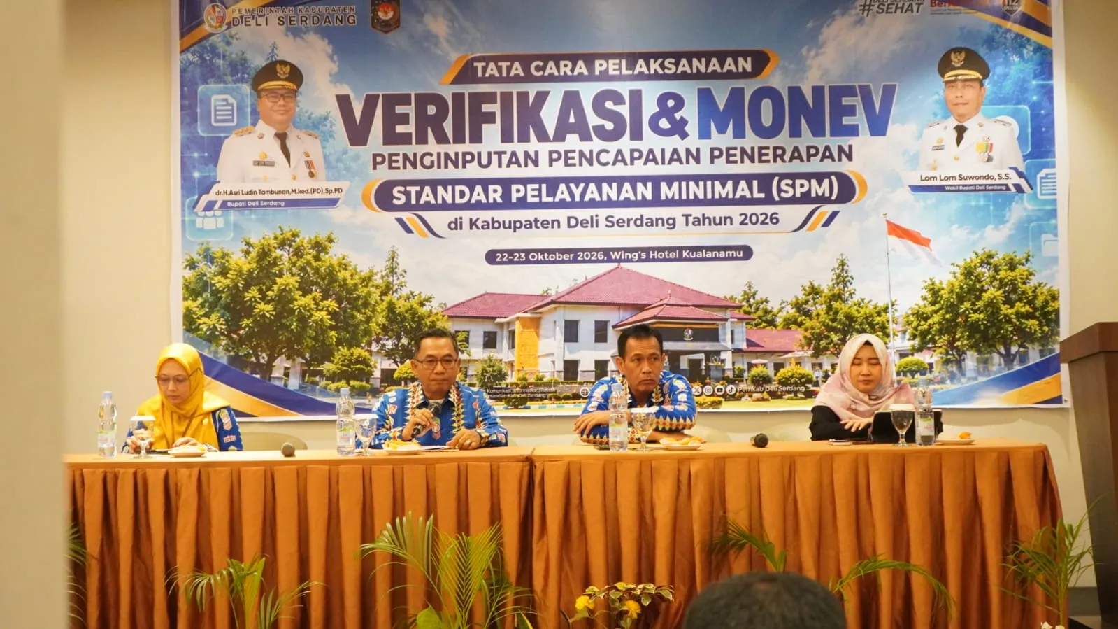 Pemkab Deliserdang Perkuat Akurasi Data Pencapaian SPM