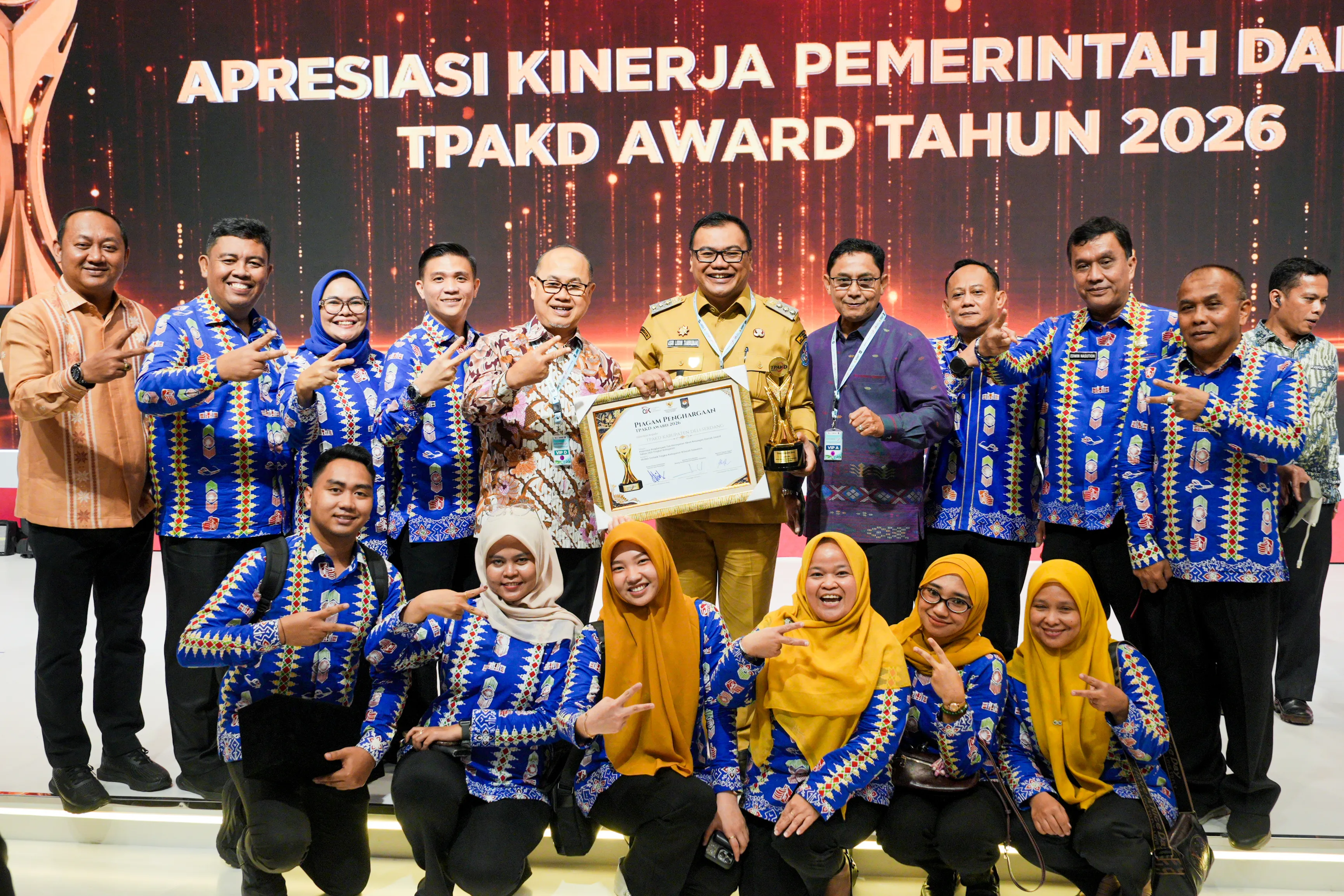 Deliserdang Raih Penghargaan TPAKD Terbaik 2026 Wilayah Sumatera