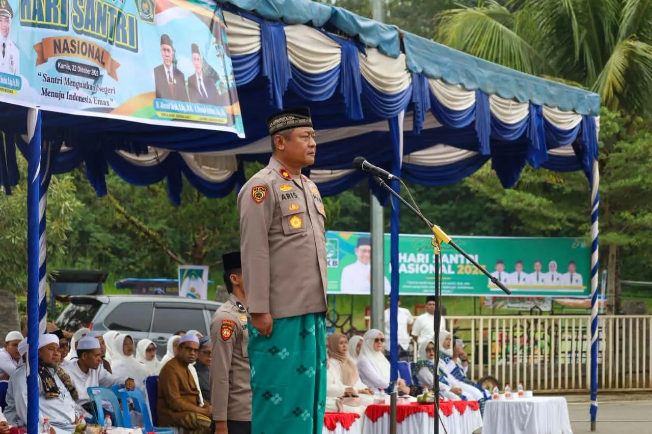 Pemkab Madina Bersama Forkopimda Gelar Upacara Hari Santri 2026