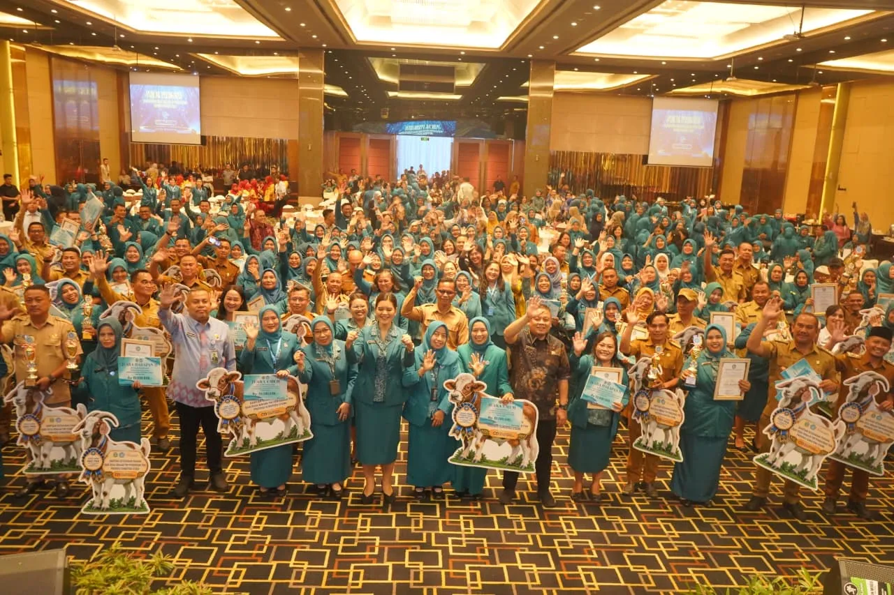 TP PKK Kabupaten Asahan Sabet Juara Umum Lomba HKG PKK Tingkat Sumatera Utara 2026