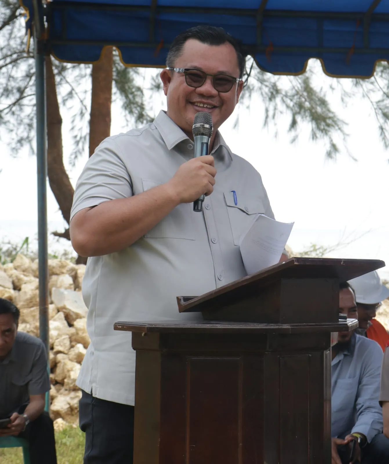 Pemko Gunungsitoli Perkuat Kawasan Pesisir Melalui Pembangunan Kampung Nelayan Merah Putih