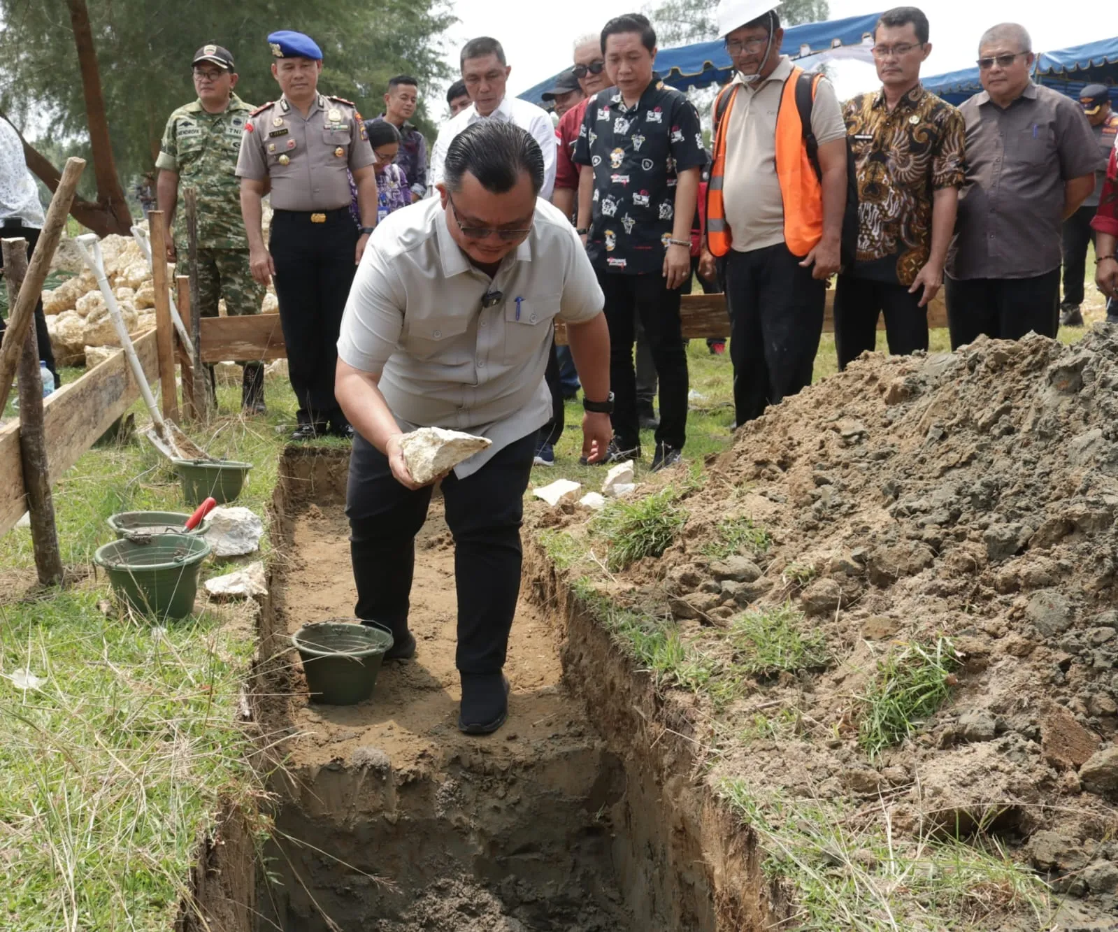 Pemko Gunungsitoli Perkuat Kawasan Pesisir Melalui Pembangunan Kampung Nelayan Merah Putih