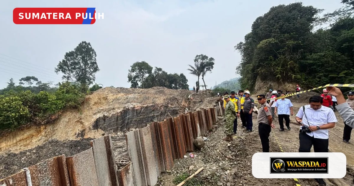 Satgas PRR Tinjau Jalan Tarutung–Sipirok–Padang Sidempuan yang Amblas ...