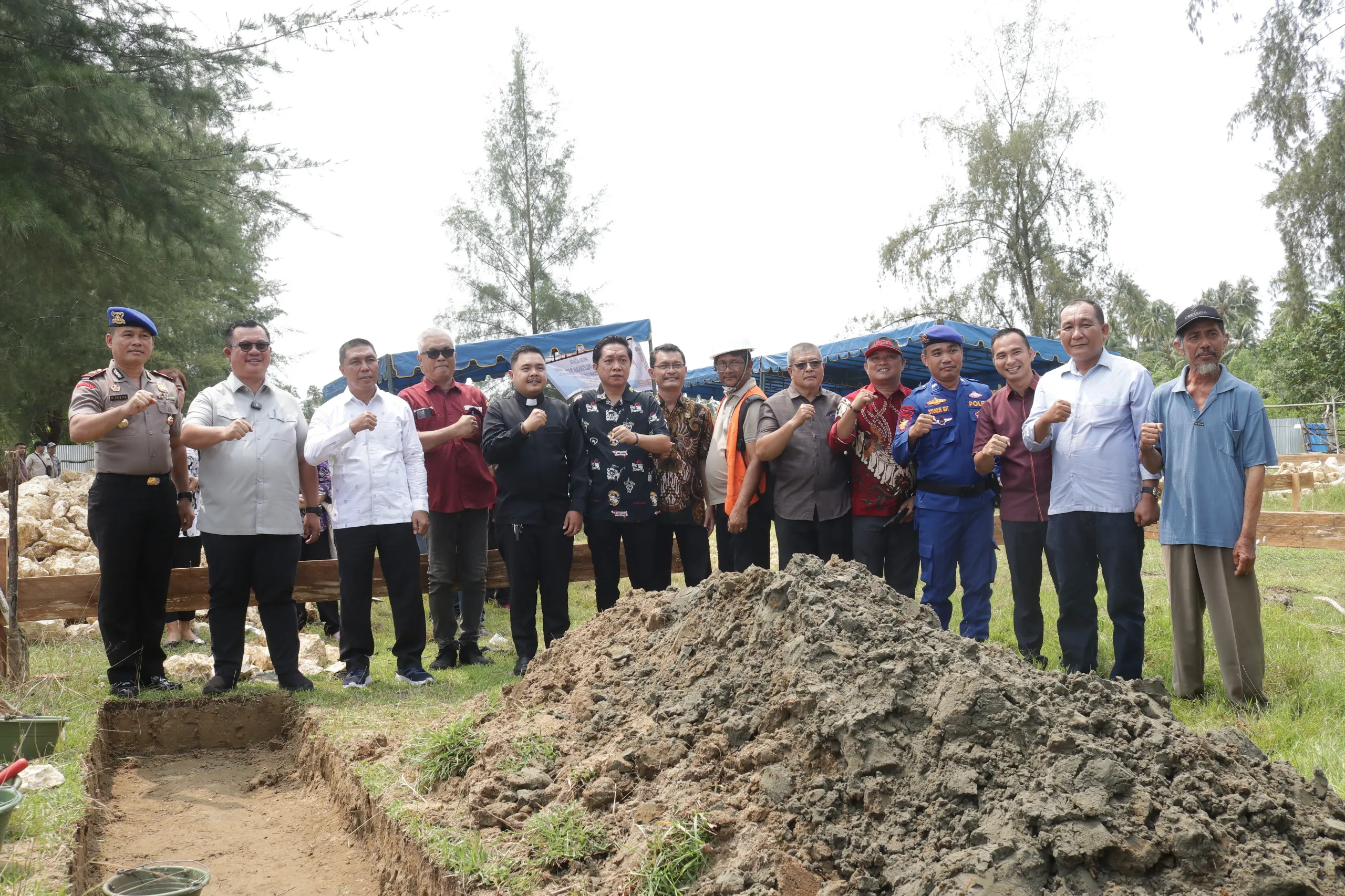 Pemko Gunungsitoli Perkuat Kawasan Pesisir Melalui Pembangunan Kampung Nelayan Merah Putih
