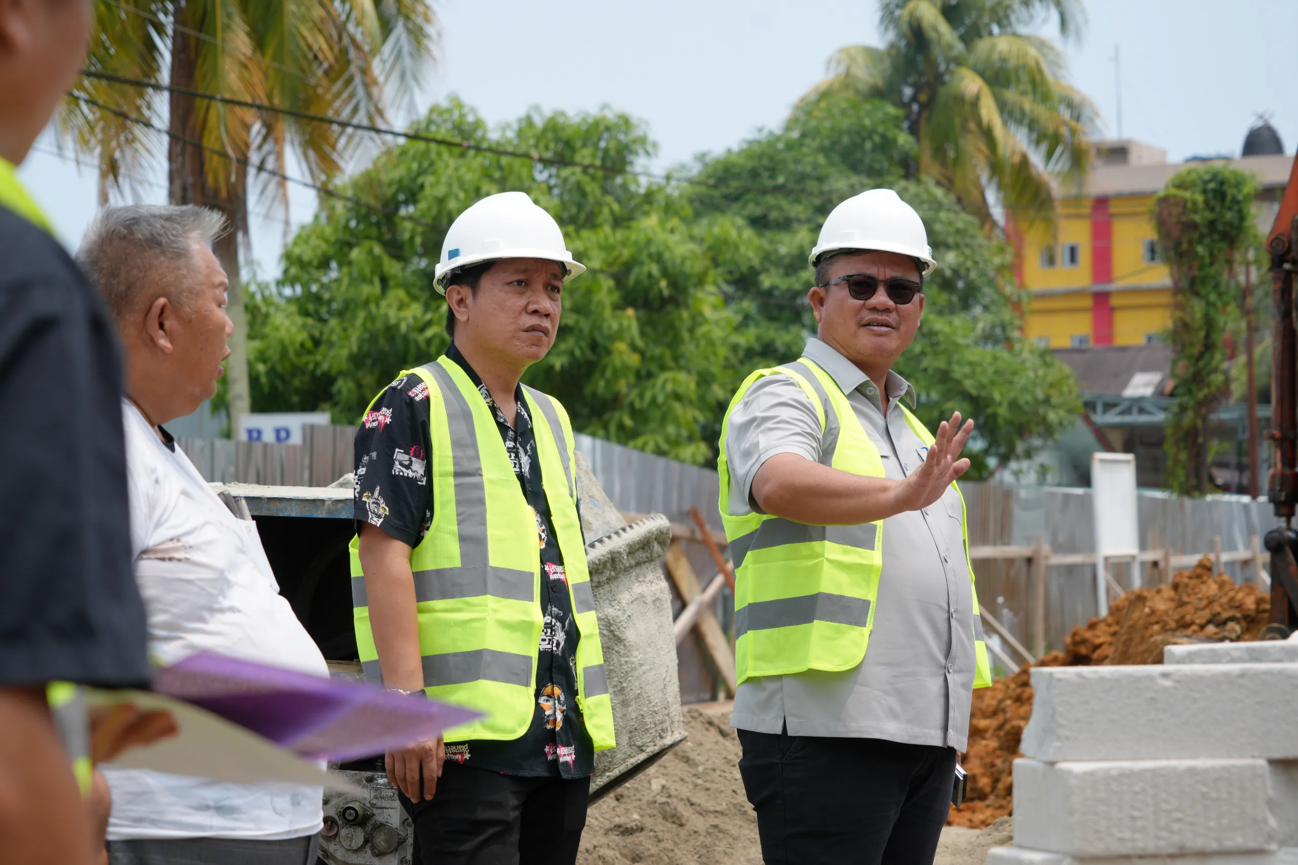 Wali Kota Gunungsitoli Tinjau Progres Pembangunan Mal Pelayanan Publik