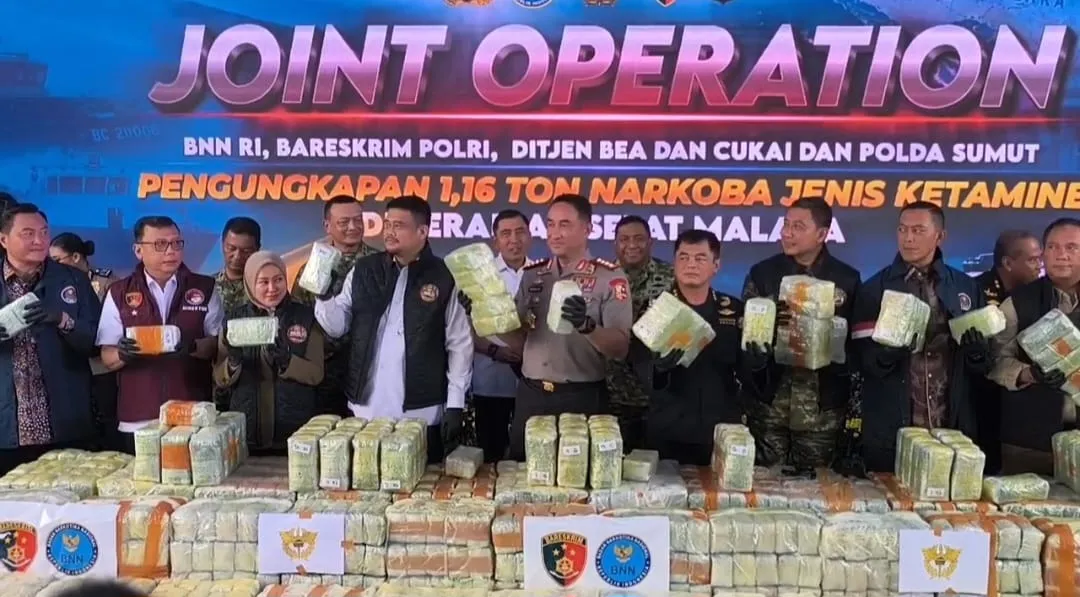 Kapolri Sebut Kapal Tanker MT Global 168 Bawa 1,16 Ton Narkoba Senilai Rp33, 48 Triliun