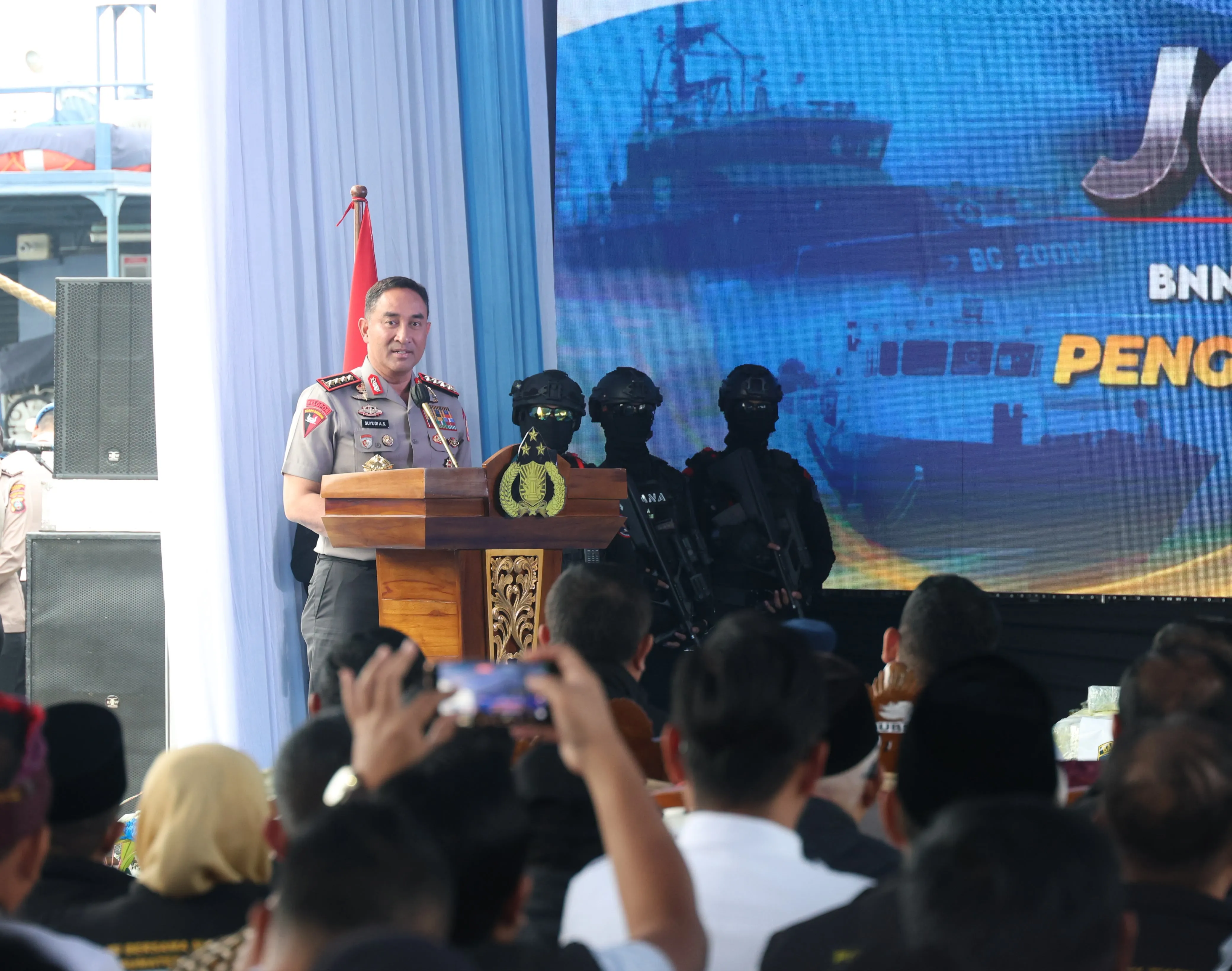 Imigrasi Sumut Perkuat Sinergi Maritim, Dukung Pengungkapan Penyelundupan Ketamine Senilai Rp3,48 Triliun