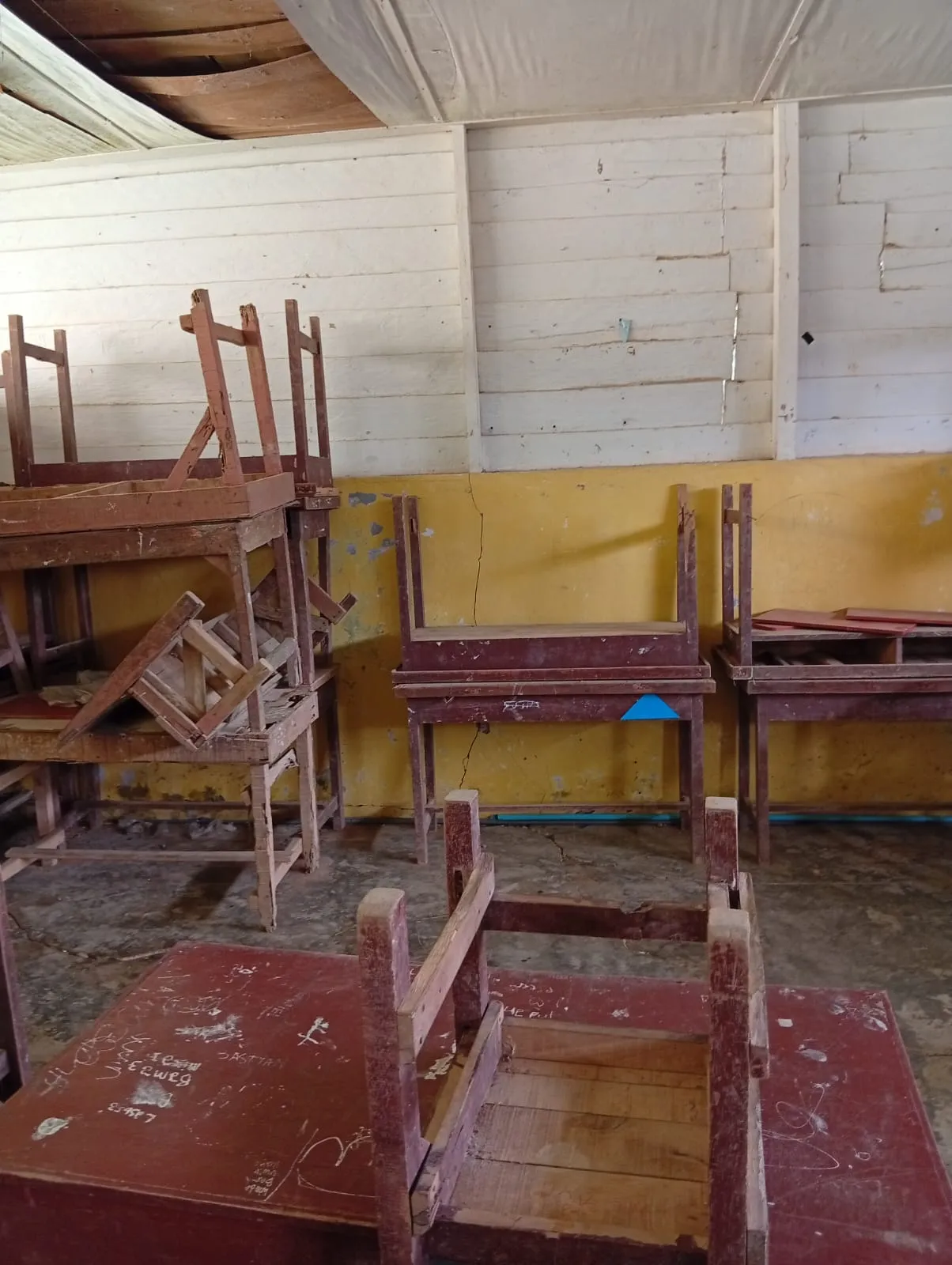 Kondisi SDN 057401 T. Jaya Butuh Perhatian Serius dari Pemkab Langkat