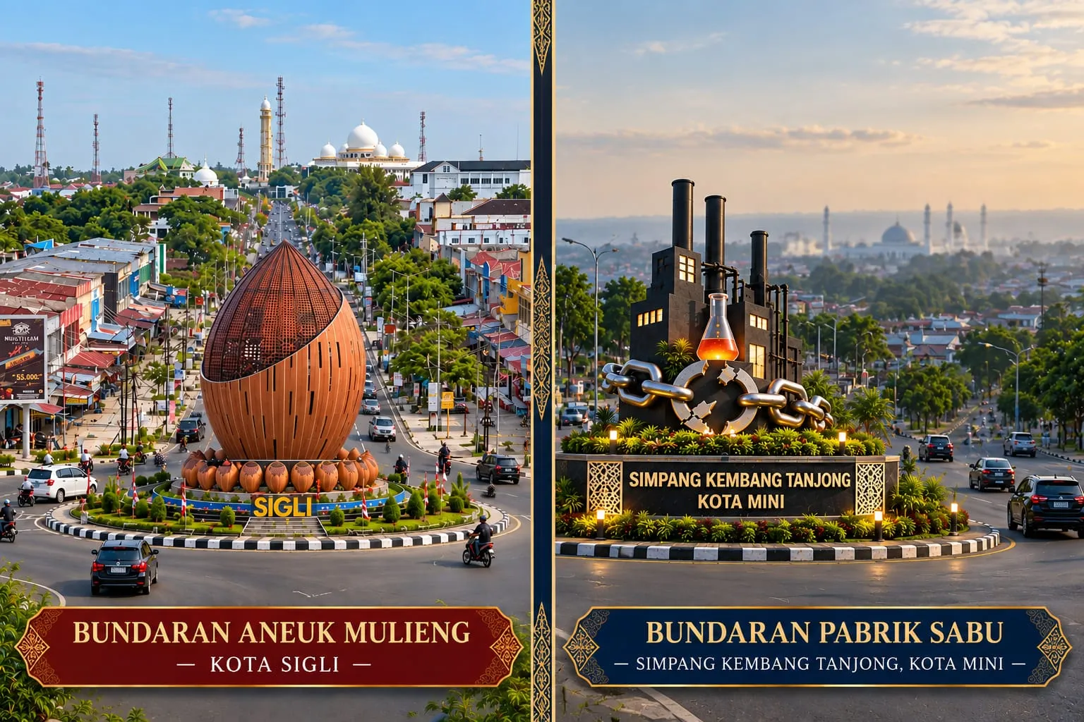 Pidie Punya Tugu Kebanggaan, Pabrik Sabu Jadi Tamparan