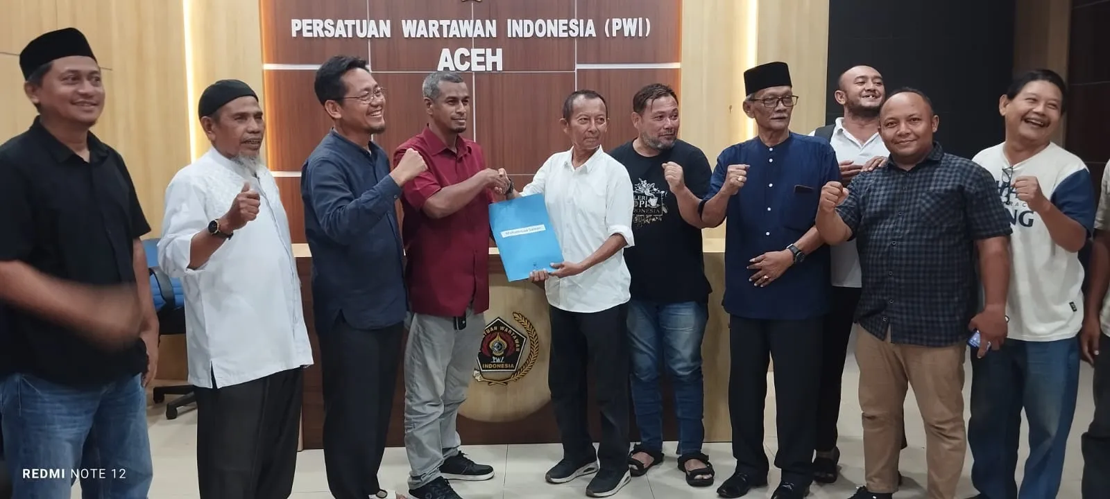 Muhammad Saman Kembalikan Berkas Pencalonan Ketua PWI Aceh, Usung Gagasan "Melanjutkan yang Baik, Memperbaiki yang Kurang"