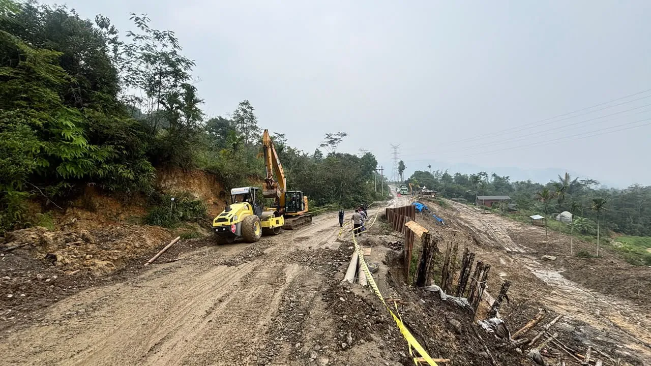 Satgas PRR Rekomendasikan Penanganan Permanen Usai Jalan Tarutung–Sipirok Amblas