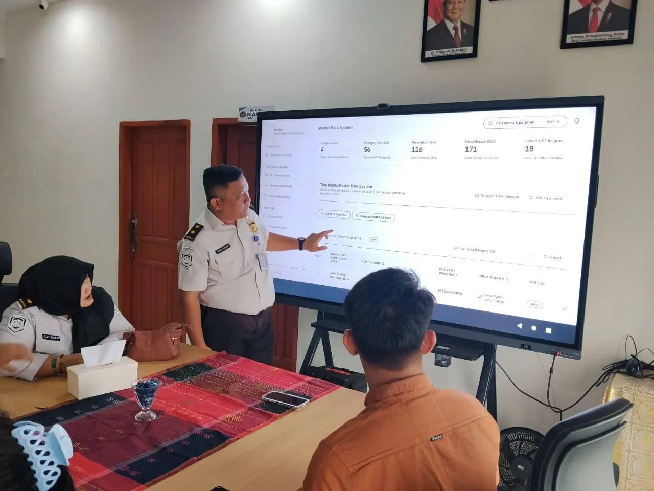 Kanwil Ditjen Imigrasi Sumut Sosialisasikan Rancangan Aksi Perubahan Simpel DBI untuk Optimalisasi Monitoring dan Pelaporan Desa Binaan Imigrasi