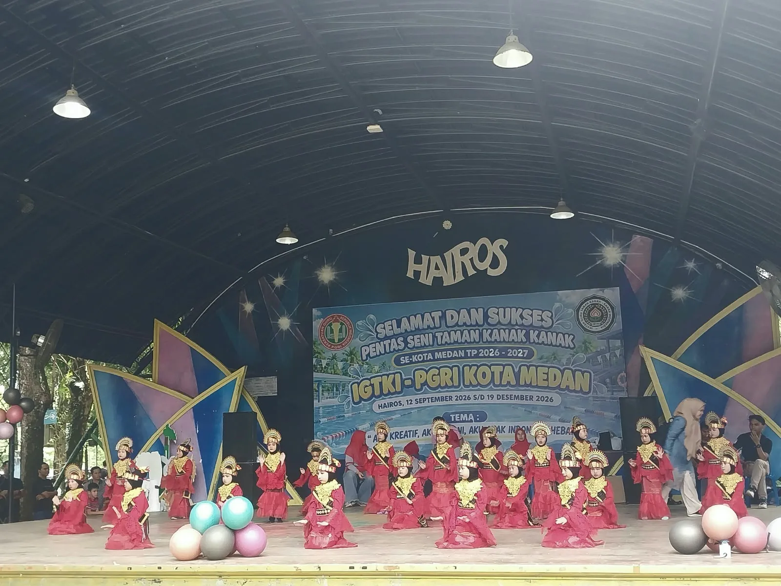 TK Islam Sahara Tampil Memukau di Pentas Seni IGTKI-PGRI Medan