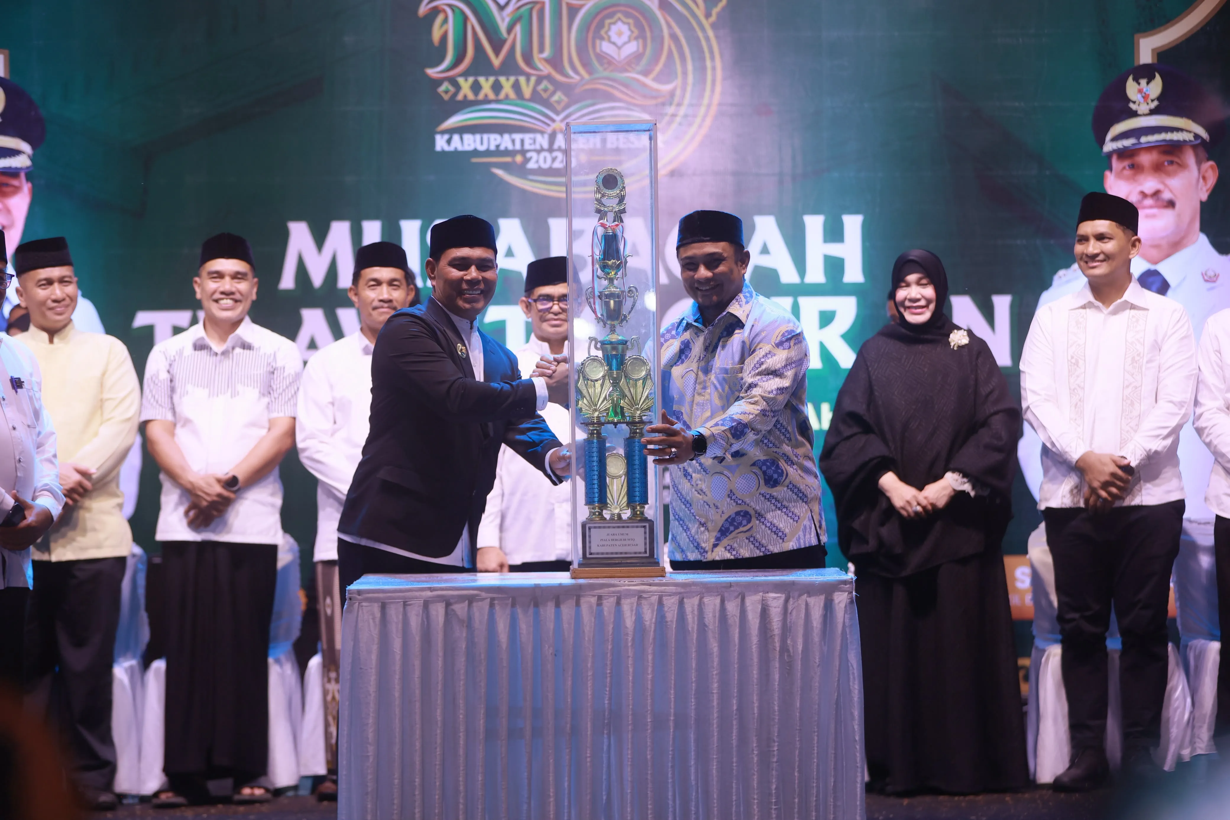Syech Muharram Buka MTQ XXXV Aceh Besar, 665 Peserta Bersaing di 9 Lokasi Lomba