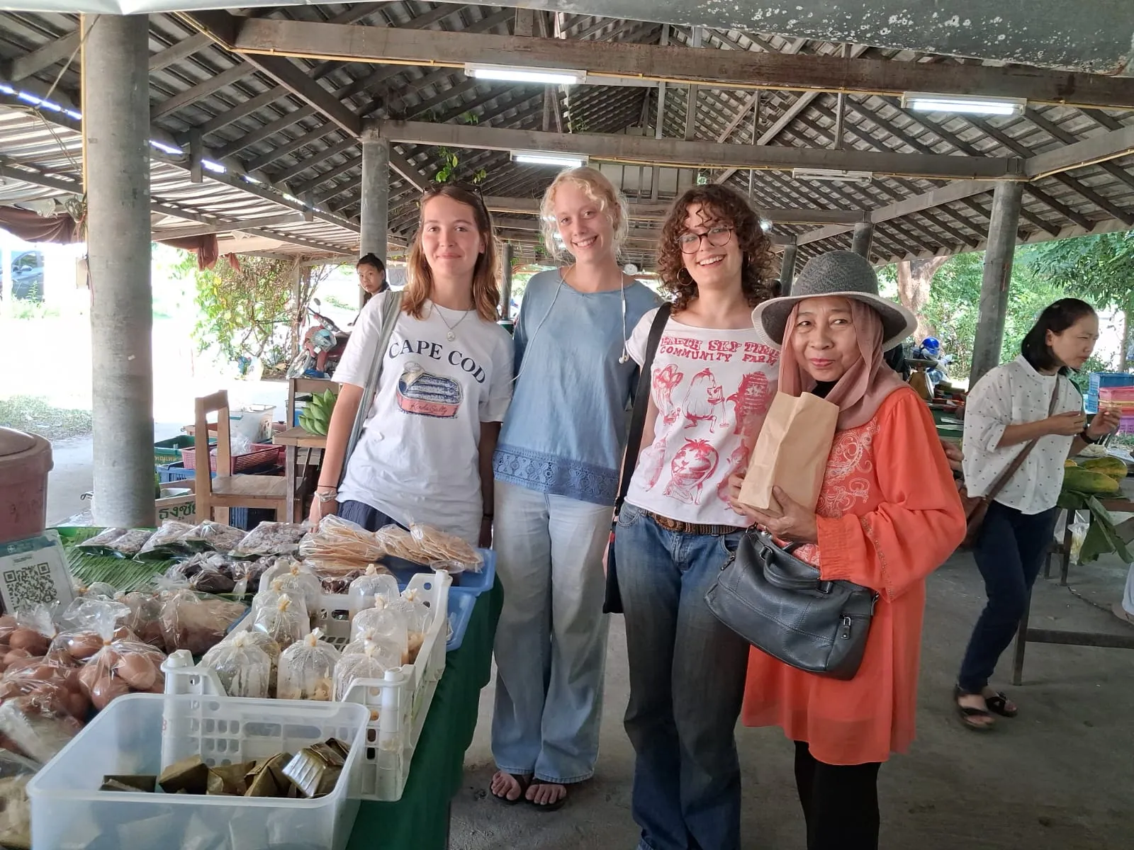 Pasar Pertanian Organik di Chiang Mai Thailand Mirip Wisata Kuliner Pasar Kamu